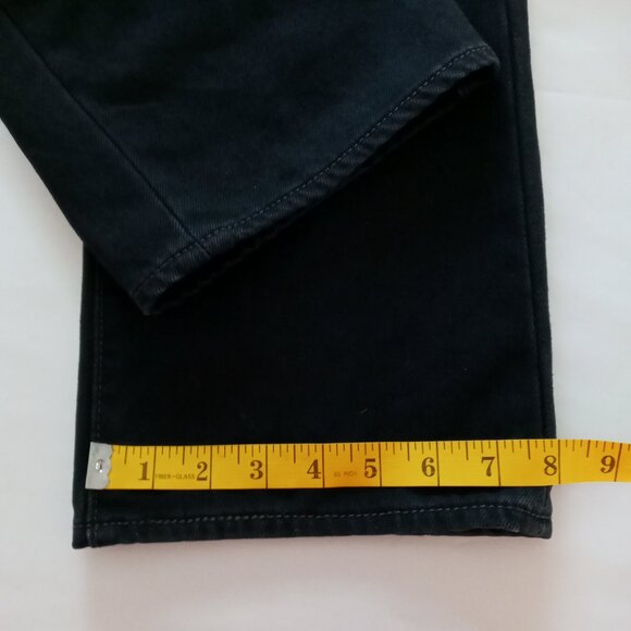 Levi's Men's 501 Button Fly Black Denim Jeans 36 x 34 - Picture 7 of 10